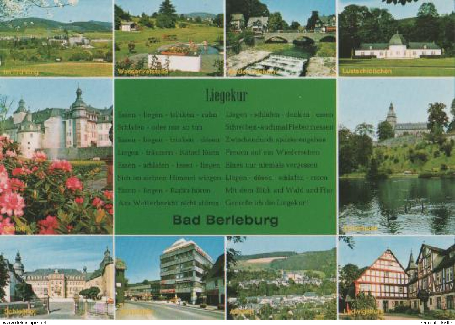 24811 - Bad Berleburg U.a. Poststrasse - Ca. 1985 - Bad Berleburg