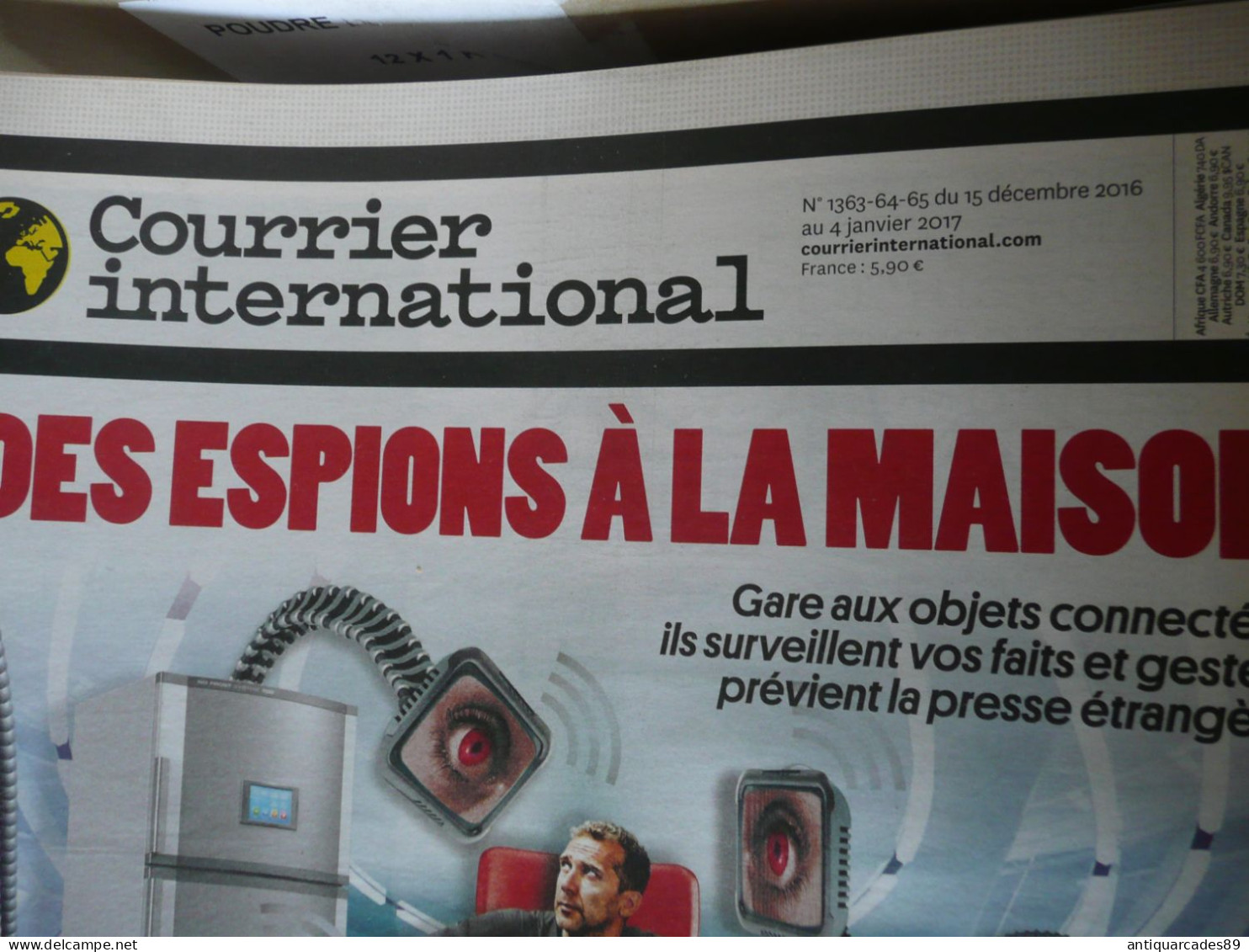 COURRIER INTERNATIONAL  2017 - Informations Générales