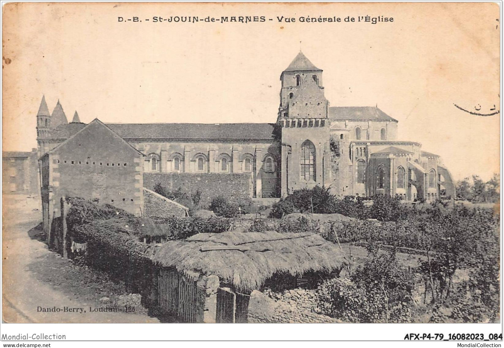 AFXP4-79-0318 - SAINT-JOUIN-DE-MARNES - Vue Generale De L'eglise  - Saint Jouin De Marnes
