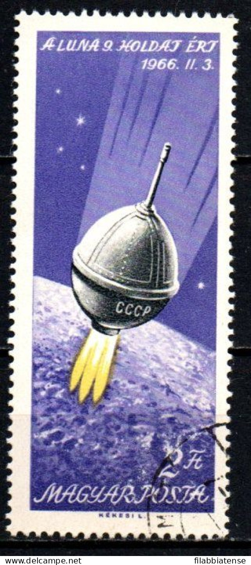 1966 - Ungheria 1807 Allunaggio Del Luna IX    ------ - Usado