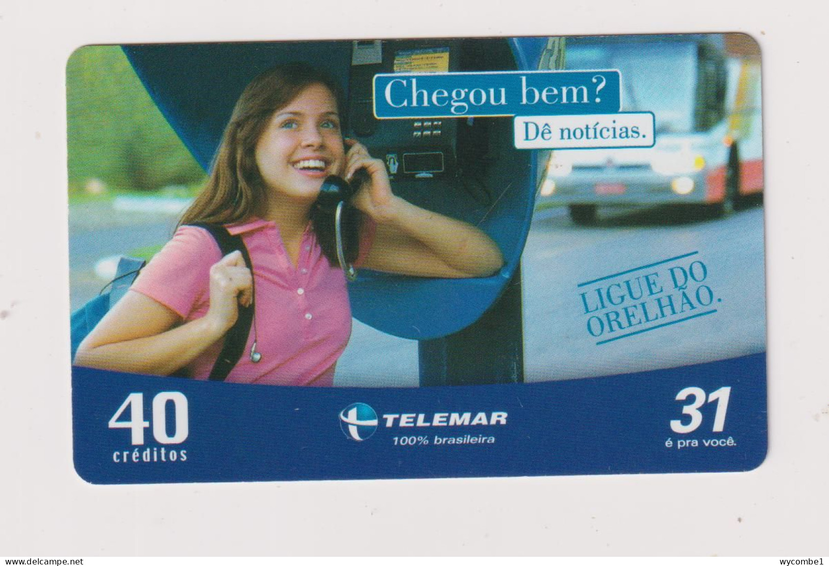 BRASIL -  Chegou Bem Inductive  Phonecard - Brazil