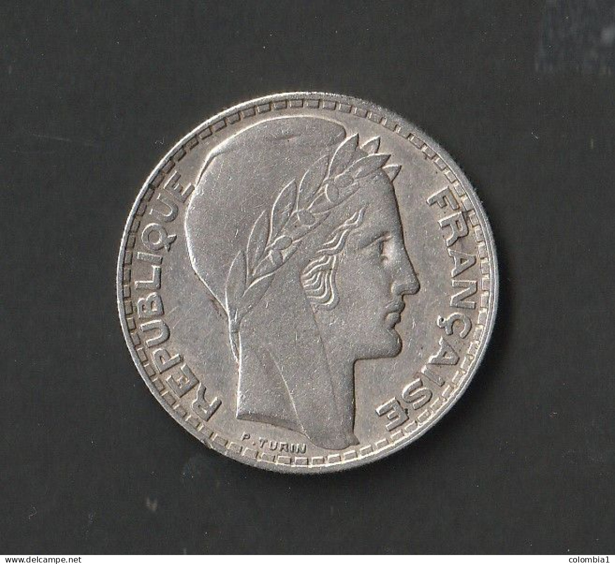 PIECE ARGENT Année 1933 De 20 F Type Turin - 20 Francs