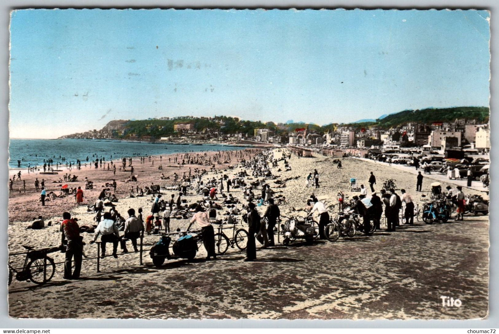 (76) 1266, Le Havre, Tisse Et Larcier 1225, La Plage, La Pointe De La Hève - Cap De La Hève