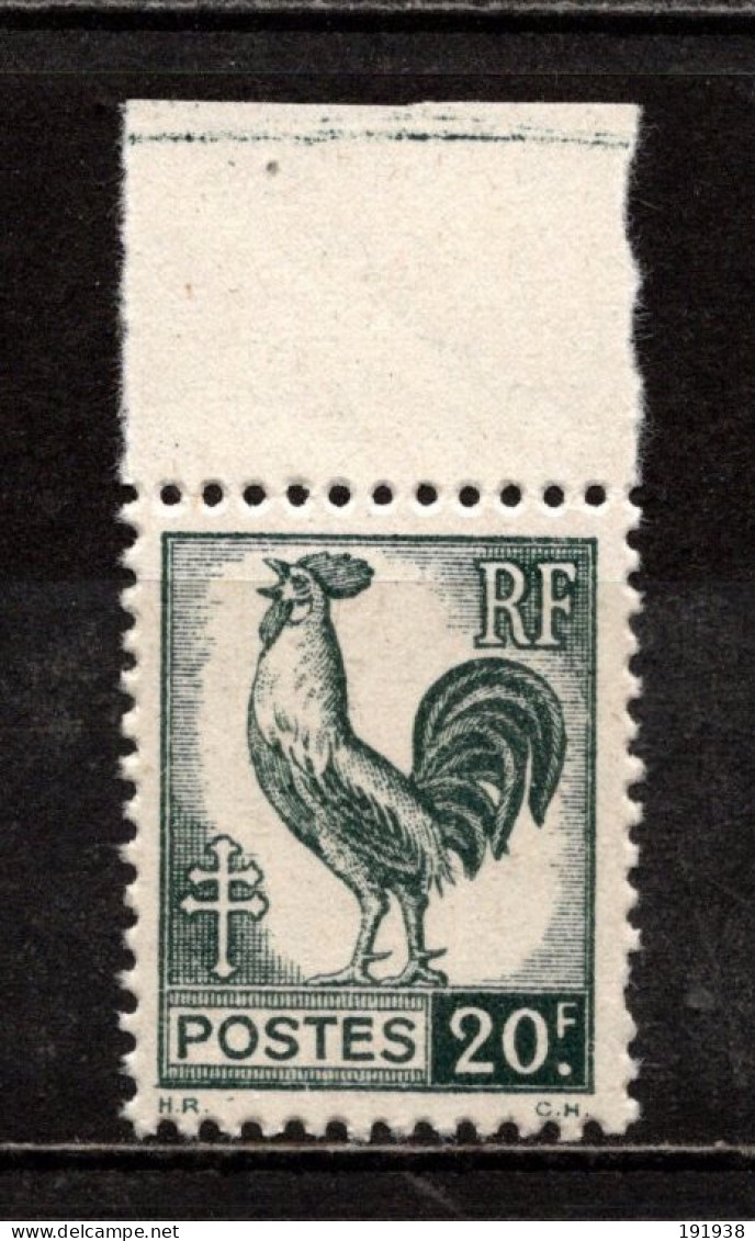 France N° 648**, Bdf, Superbe, Cote 5,00 € - 1944 Coq Et Marianne D'Alger
