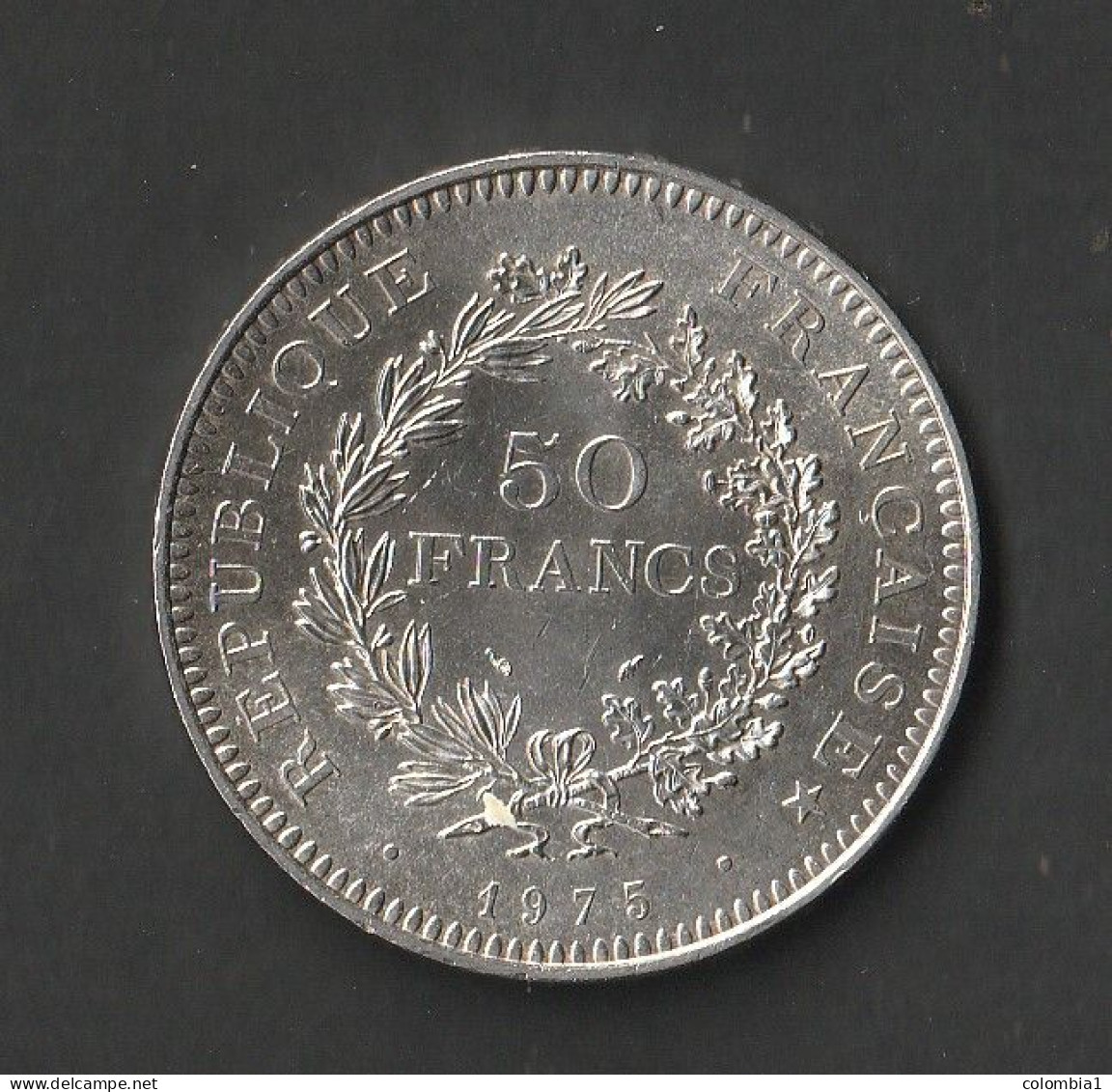 PIECE ARGENT Année 1975 De 50 F - 50 Francs