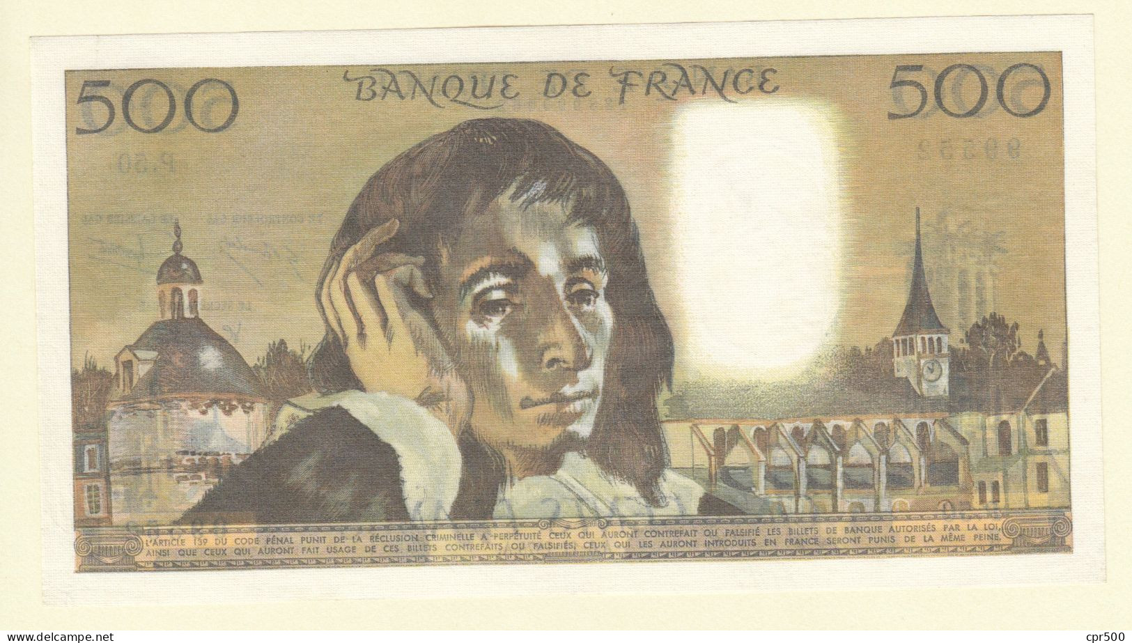 500 Francs PASCAL FRANCE Type 1968 F.71.13 SUP+ - 500 F 1968-1993 ''Pascal''