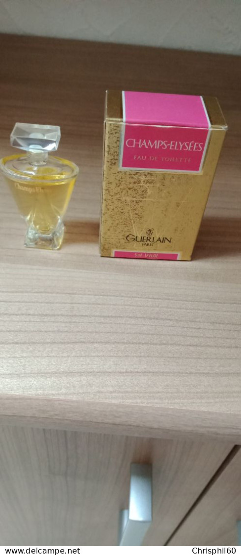 Miniature Eau De Toilette Champs-Elysées - Guerlain - - Miniatures Femmes (avec Boite)