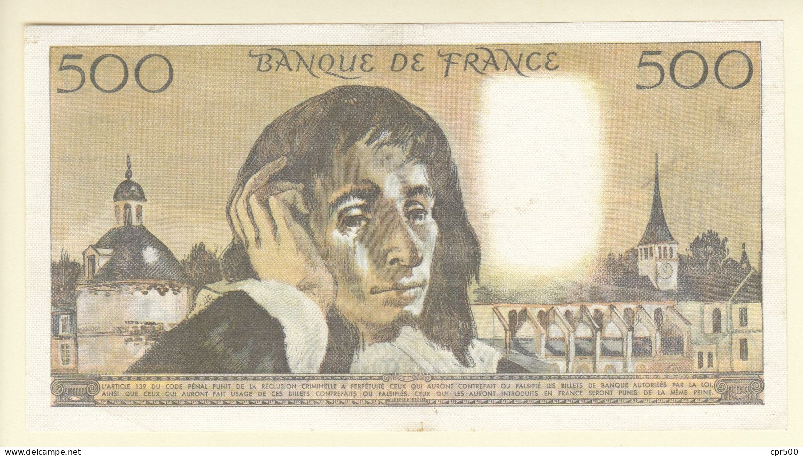 500 Francs PASCAL FRANCE Type 1968 F.71.14 TB - 500 F 1968-1993 ''Pascal''