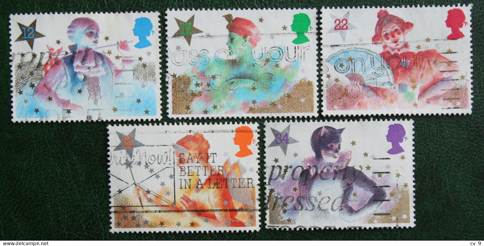 Natale Weihnachten Xmas Noel Kerst (Mi 1051-1055) 1985 Used Gebruikt Oblitere ENGLAND GRANDE-BRETAGNE GB GREAT BRITAIN - Used Stamps