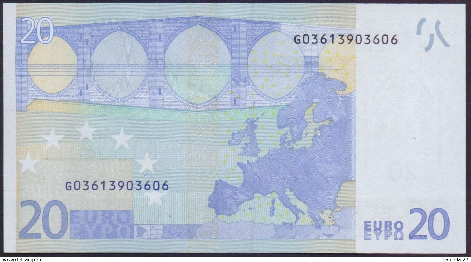 Zypern, 20 €uro G / R 031-C5, Draghi, Perfekt Unc., Selten! - 20 Euro