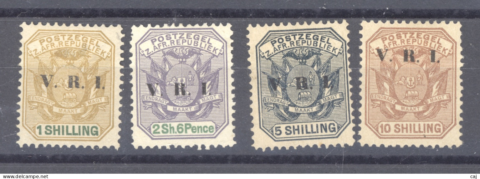 Transvaal  :  Yv  131-34  * - Transvaal (1870-1909)