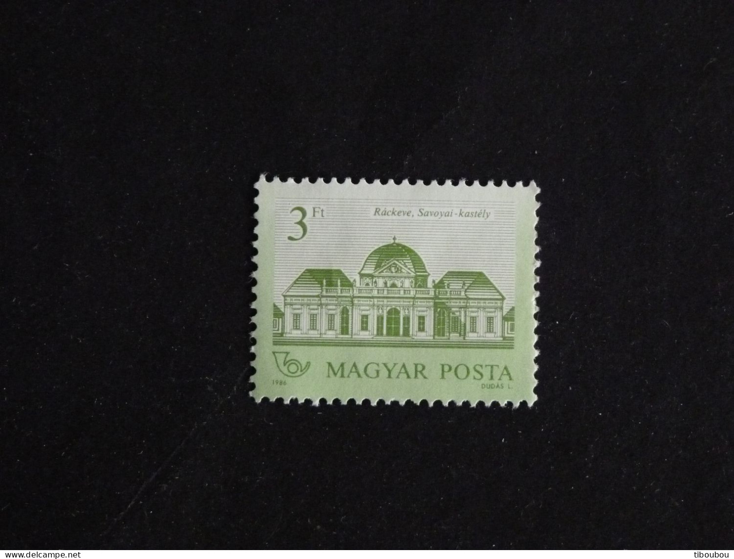 HONGRIE HUNGARY MAGYAR YT 3065 OBLITERE - CHATEAU FAMILLE SAVOYA A RACKEVE - Used Stamps