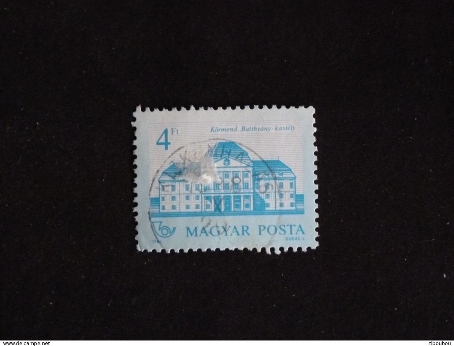 HONGRIE HUNGARY MAGYAR YT 3066 OBLITERE - CHATEAU FAMILLE BATTHYANY A KORMEND - Used Stamps