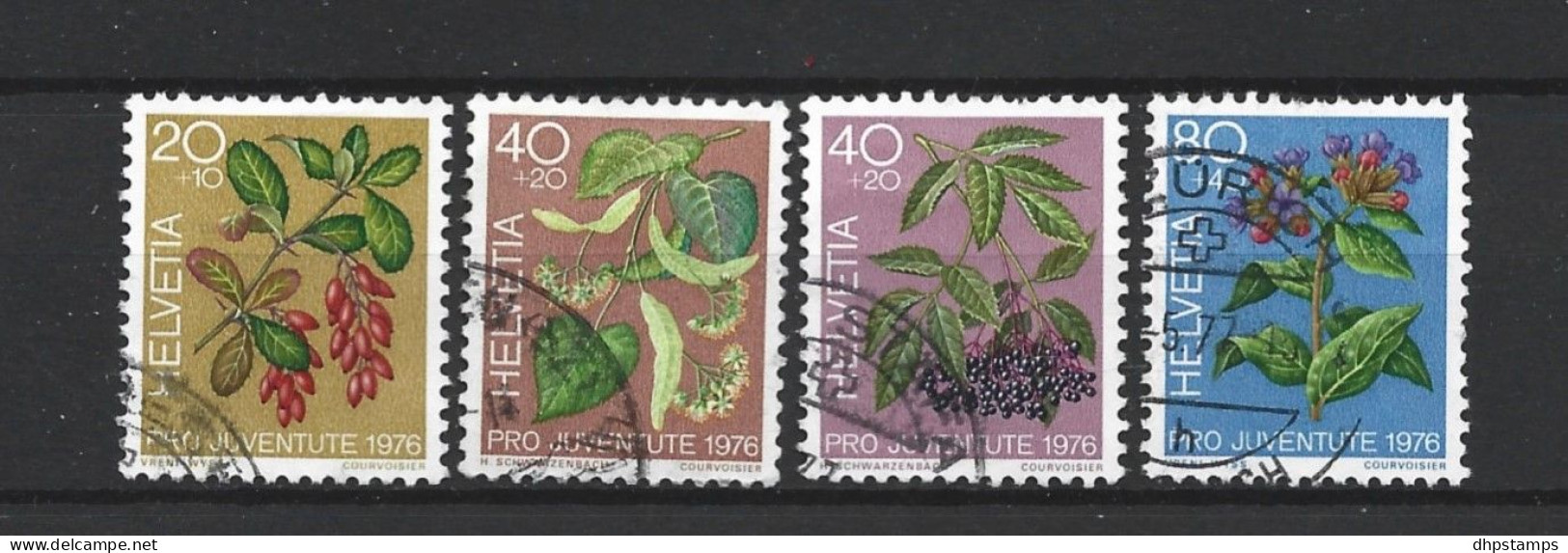 Switzerland 1976 Berries Y.T. 1013/1016 (0) - Usati