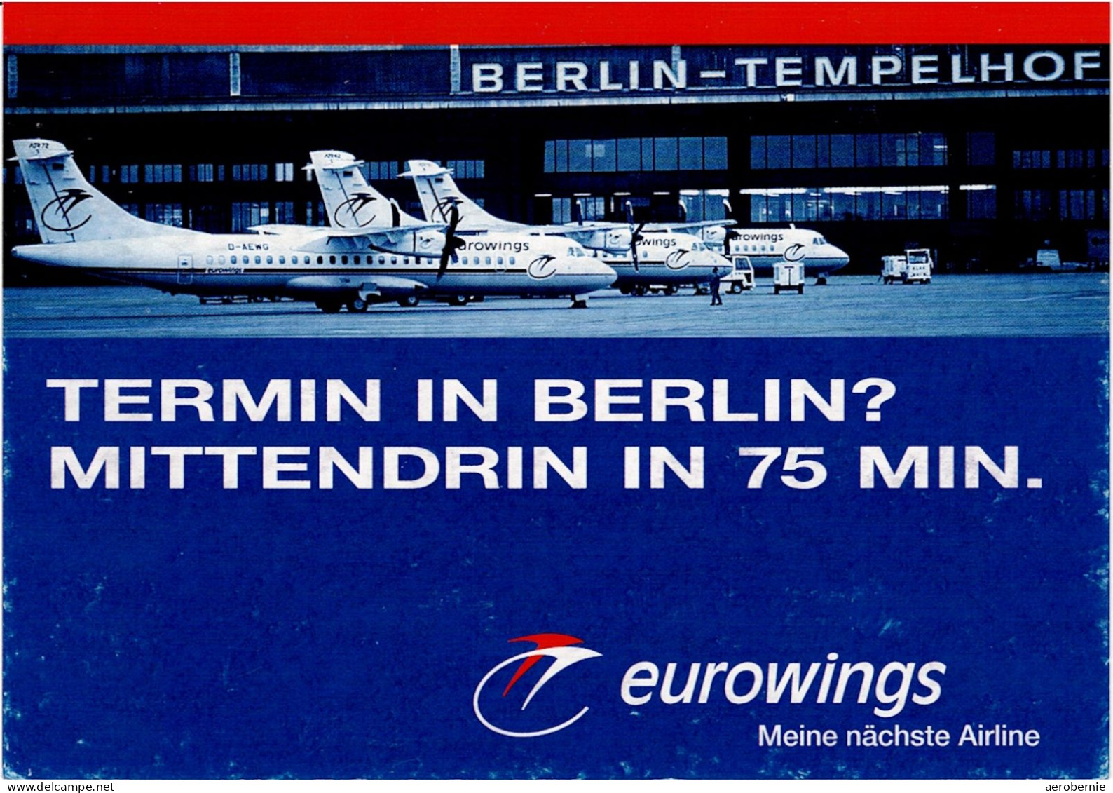 EUROWINGS - Aerospatiale ATR-72 / Berlin-Tempelhof  (Airline Issue) - 1946-....: Moderne