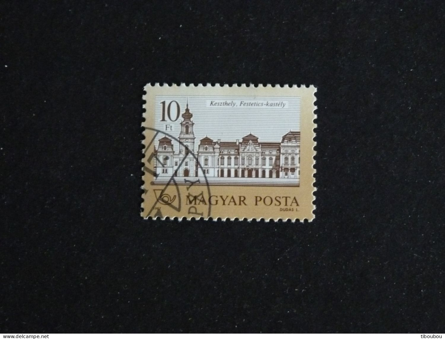 HONGRIE HUNGARY MAGYAR YT 3110 OBLITERE - CHATEAU FAMILLE FESTETICS A KESZTHELY - Used Stamps