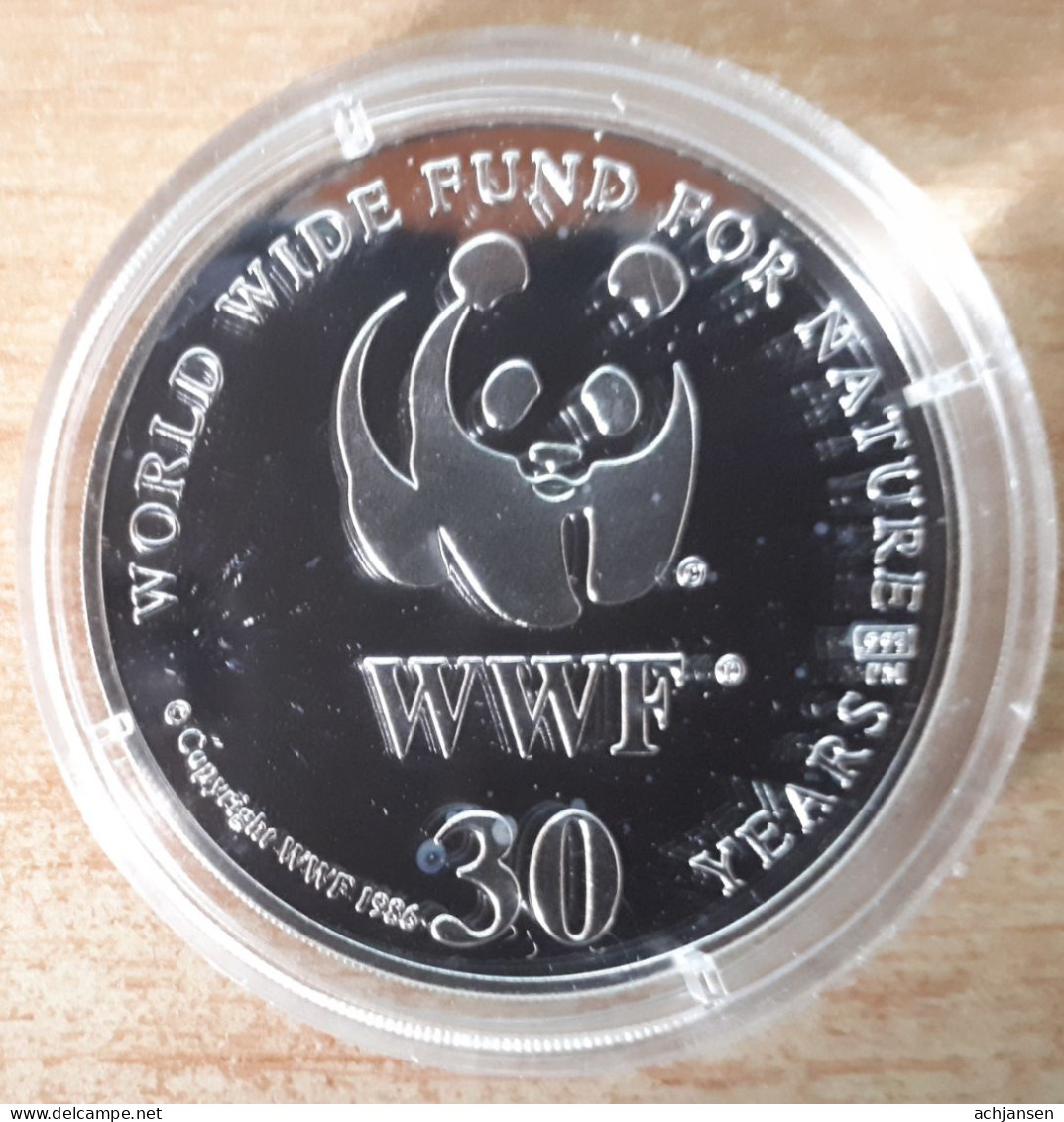 10 X WWF Pure Silver - Gedenkmünzen