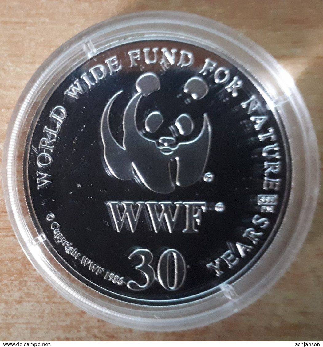 10 X WWF pure silver