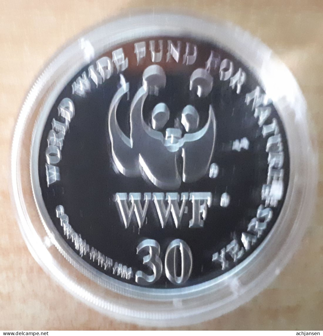 10 X WWF pure silver