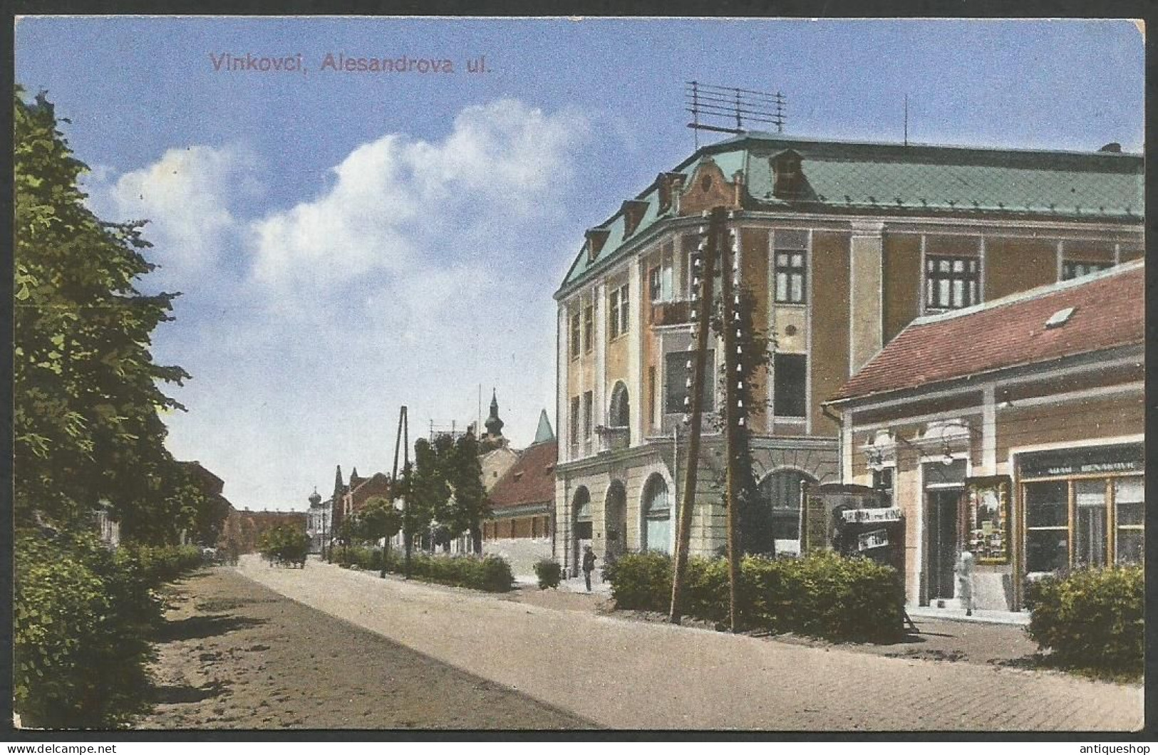 Croatia-----Vinkovci-----old Postcard - Croatie