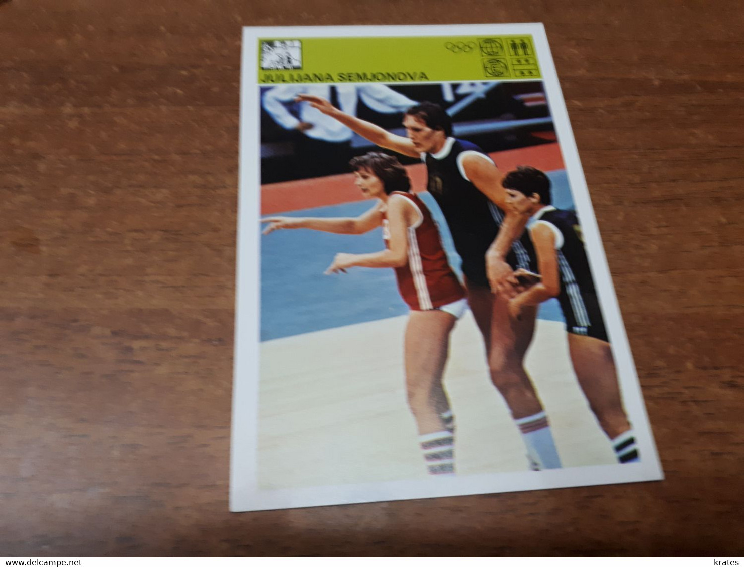 Svijet Sporta Card - Basketball, Julijana Semjonova       276 - Basketbal