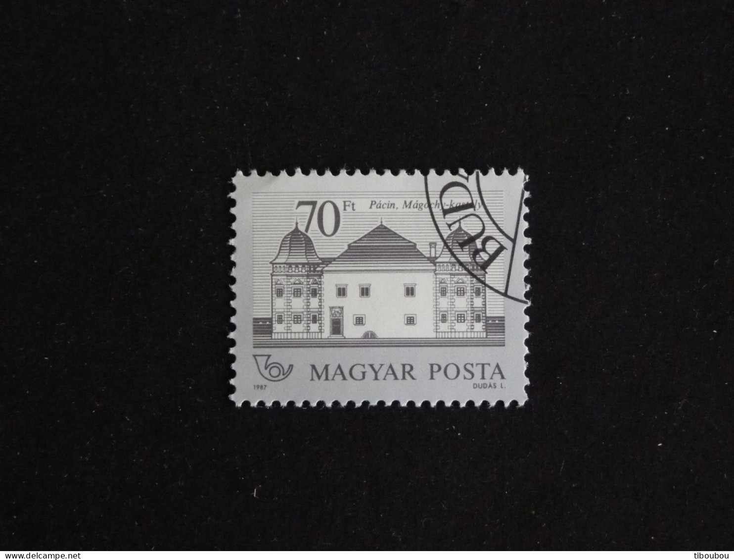 HONGRIE HUNGARY MAGYAR YT 3124 OBLITERE - CHATEAU FAMILLE MAGOCHY A PACIN - Used Stamps