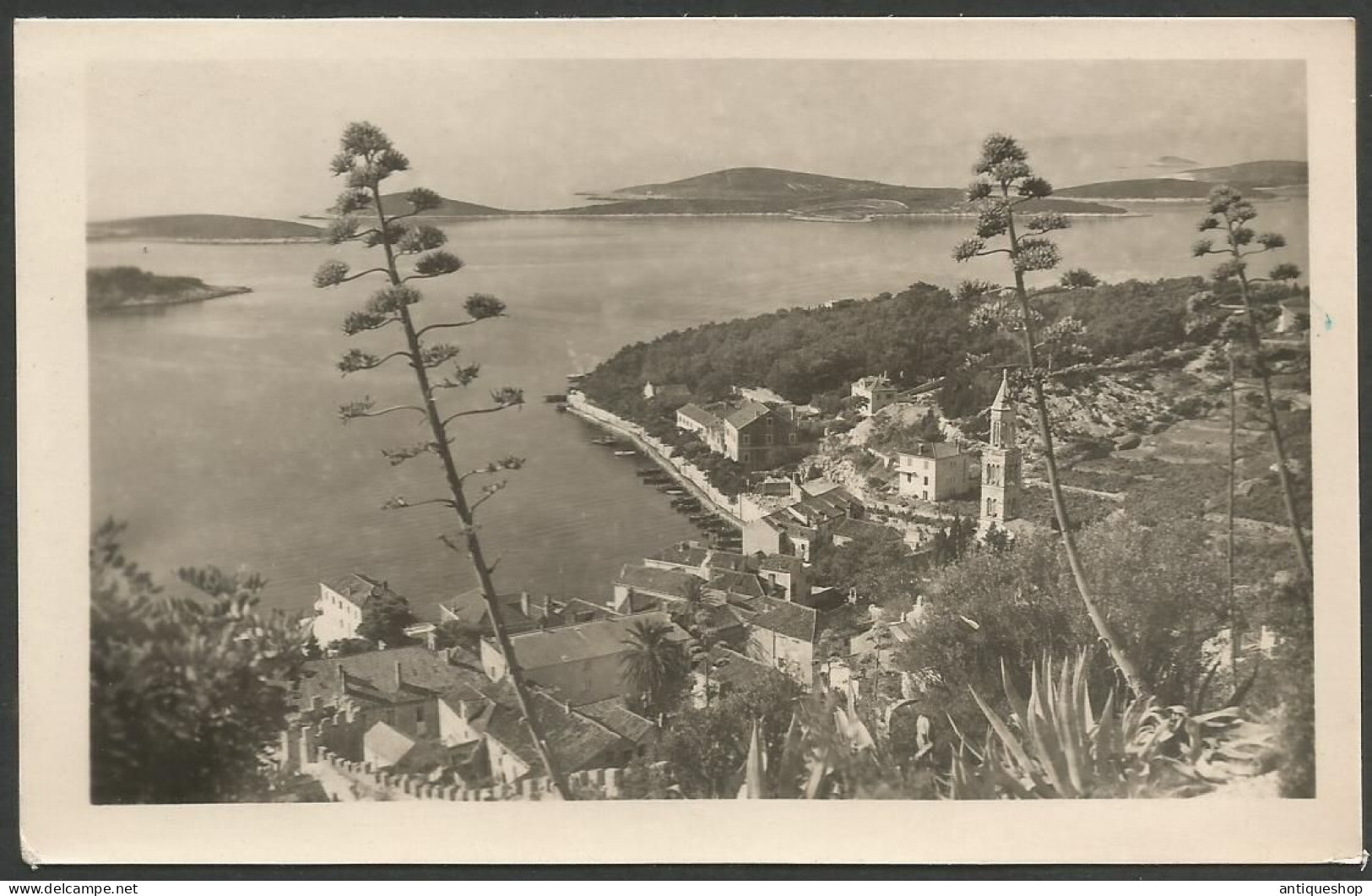 Croatia-----Hvar-----old Postcard - Croatie