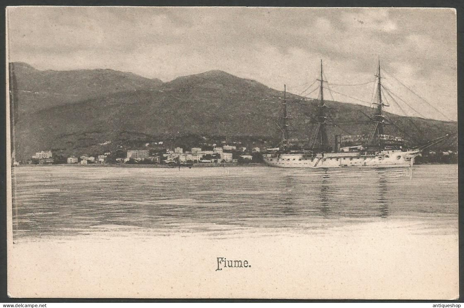 Croatia-----Rijeka (Fiume)-----old Postcard - Croatie