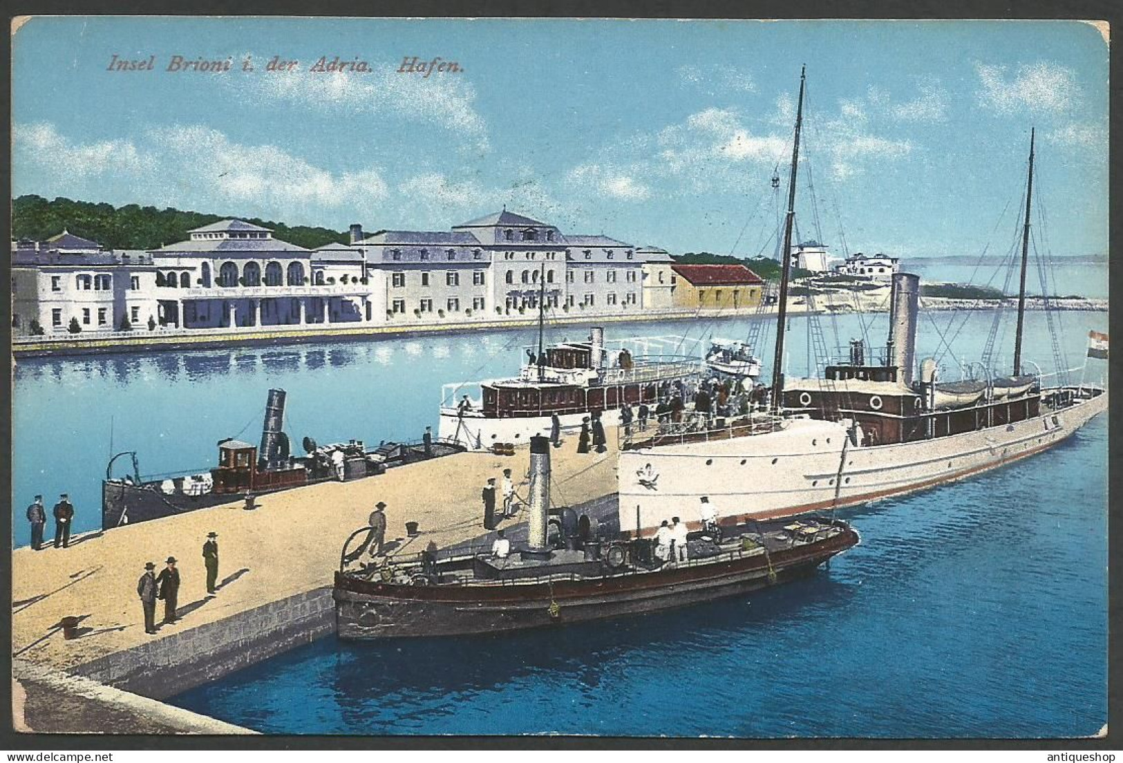 Croatia-----Brijuni(Brioni)-----old Postcard - Croatie