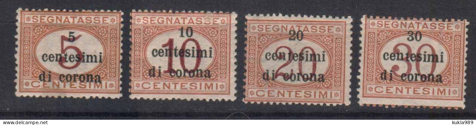 ITALY STAMPS. TRIESTE OCCUPATION 1919. REVENUE TAX FISCAL, MNH - Fiscali