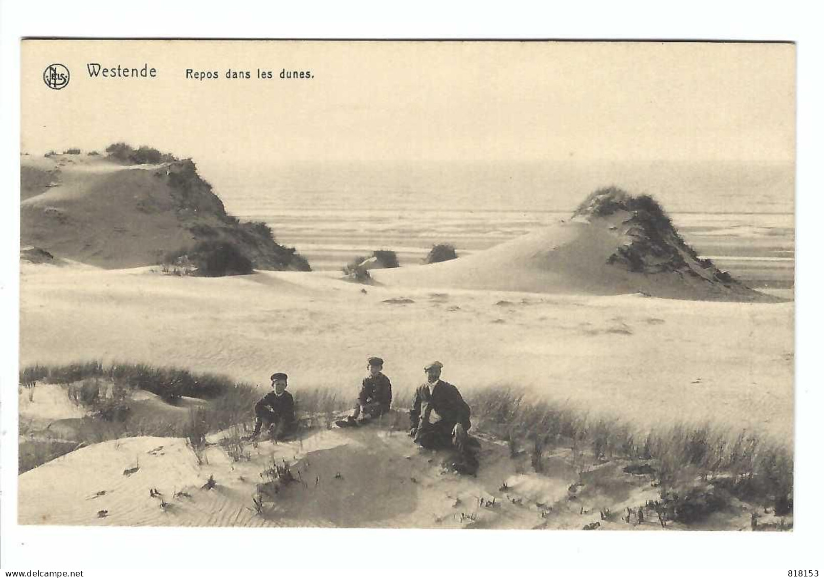 Westende  Repos Dans Les Dunes - Westende