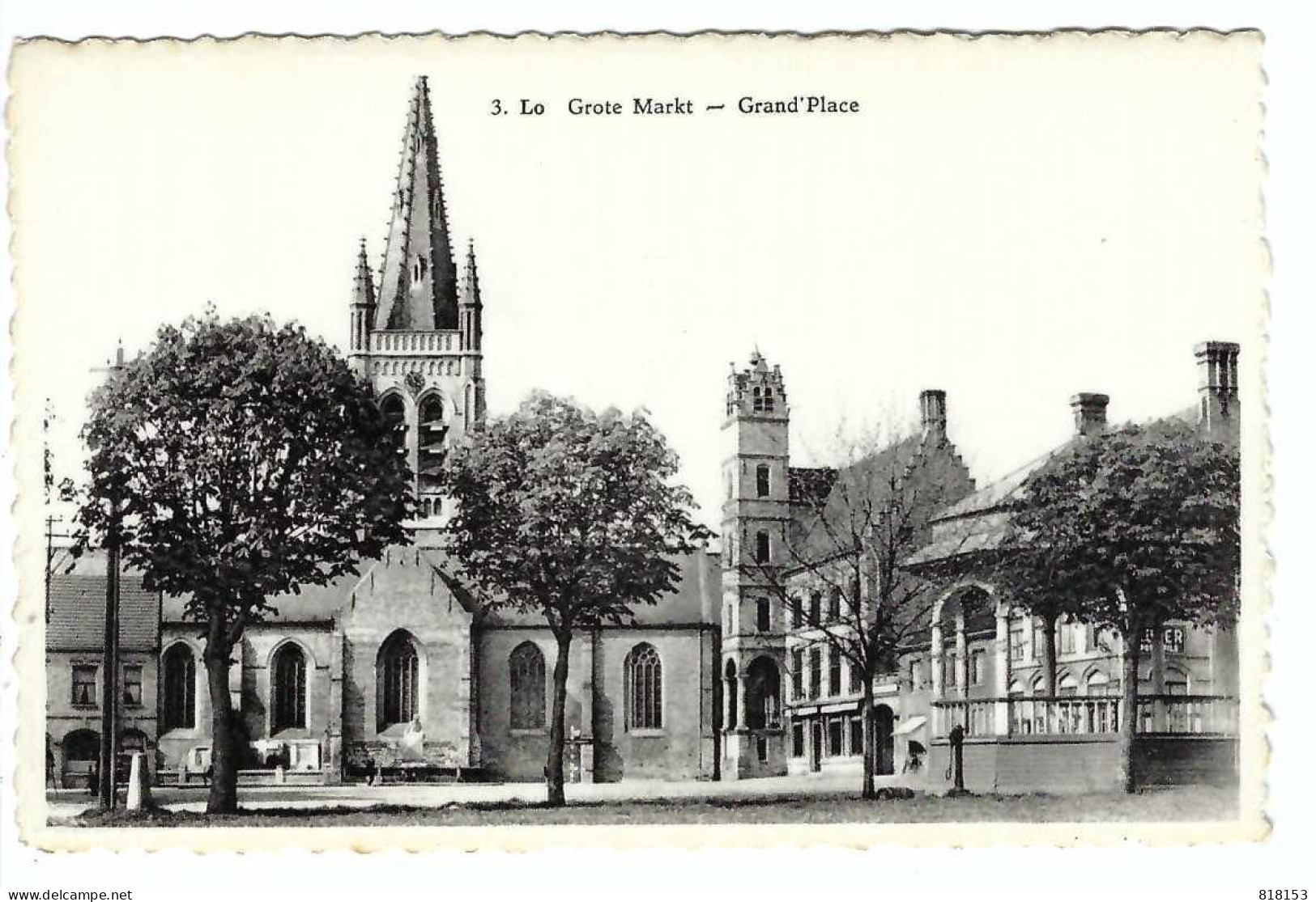 Lo  Grote Markt - Grand'Place - Lo-Reninge