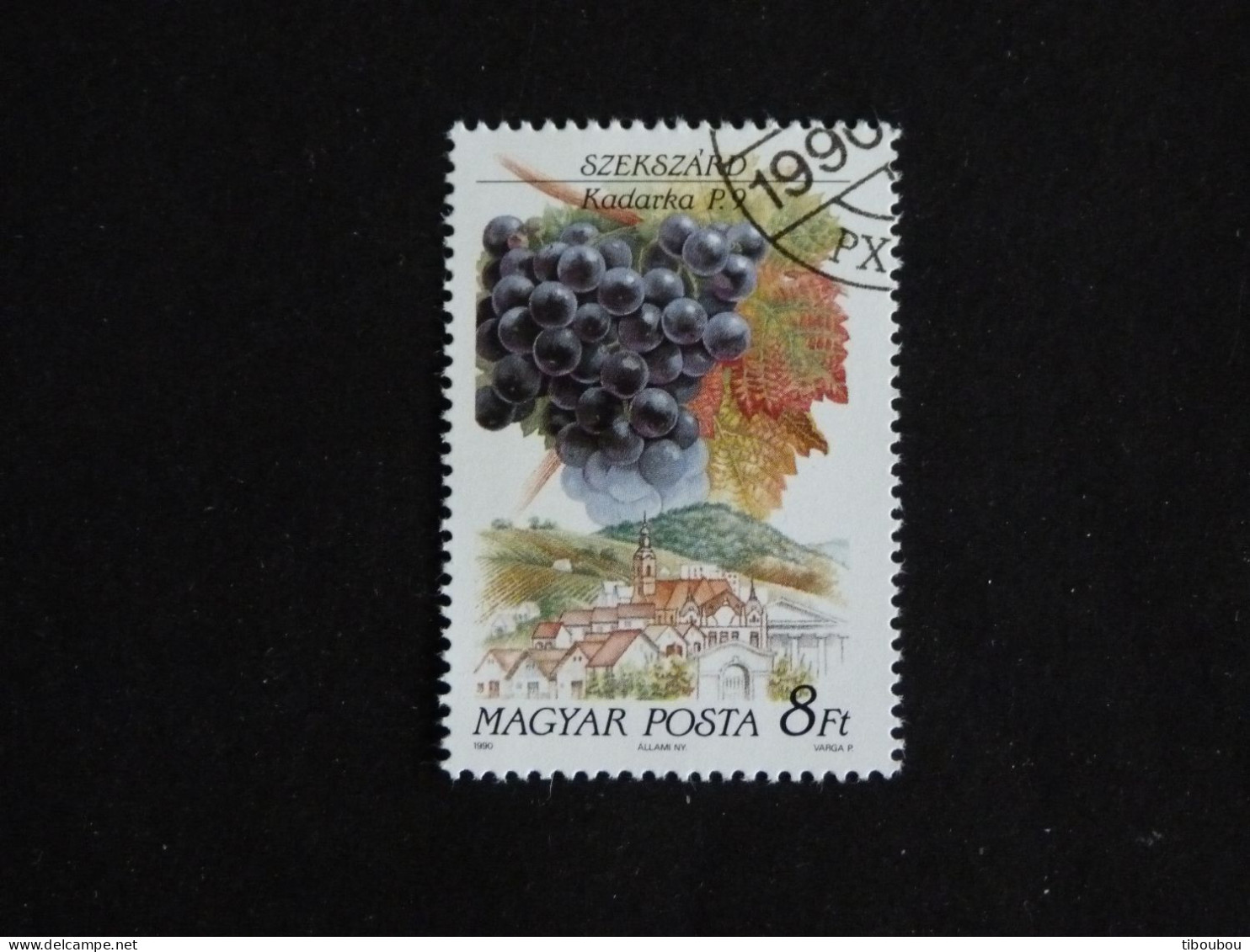 HONGRIE HUNGARY MAGYAR YT 3288 OBLITERE - CEPAGE VIGNE VIGNOBLE RAISIN - Used Stamps
