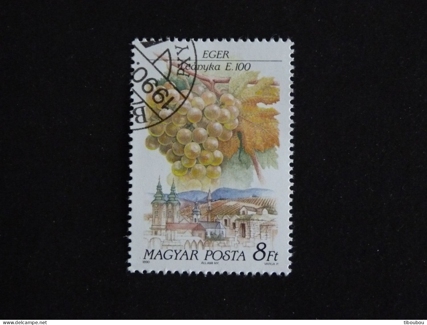 HONGRIE HUNGARY MAGYAR YT 3289 OBLITERE - CEPAGE VIGNE VIGNOBLE RAISIN - Oblitérés