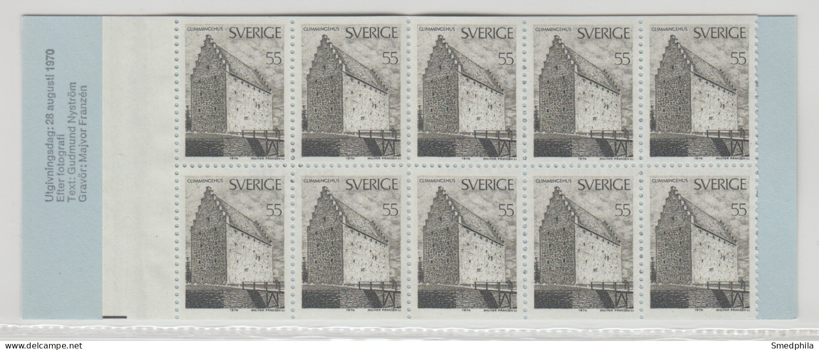 Sweden Booklet 1970 - Facit 233 MNH ** - 1951-80