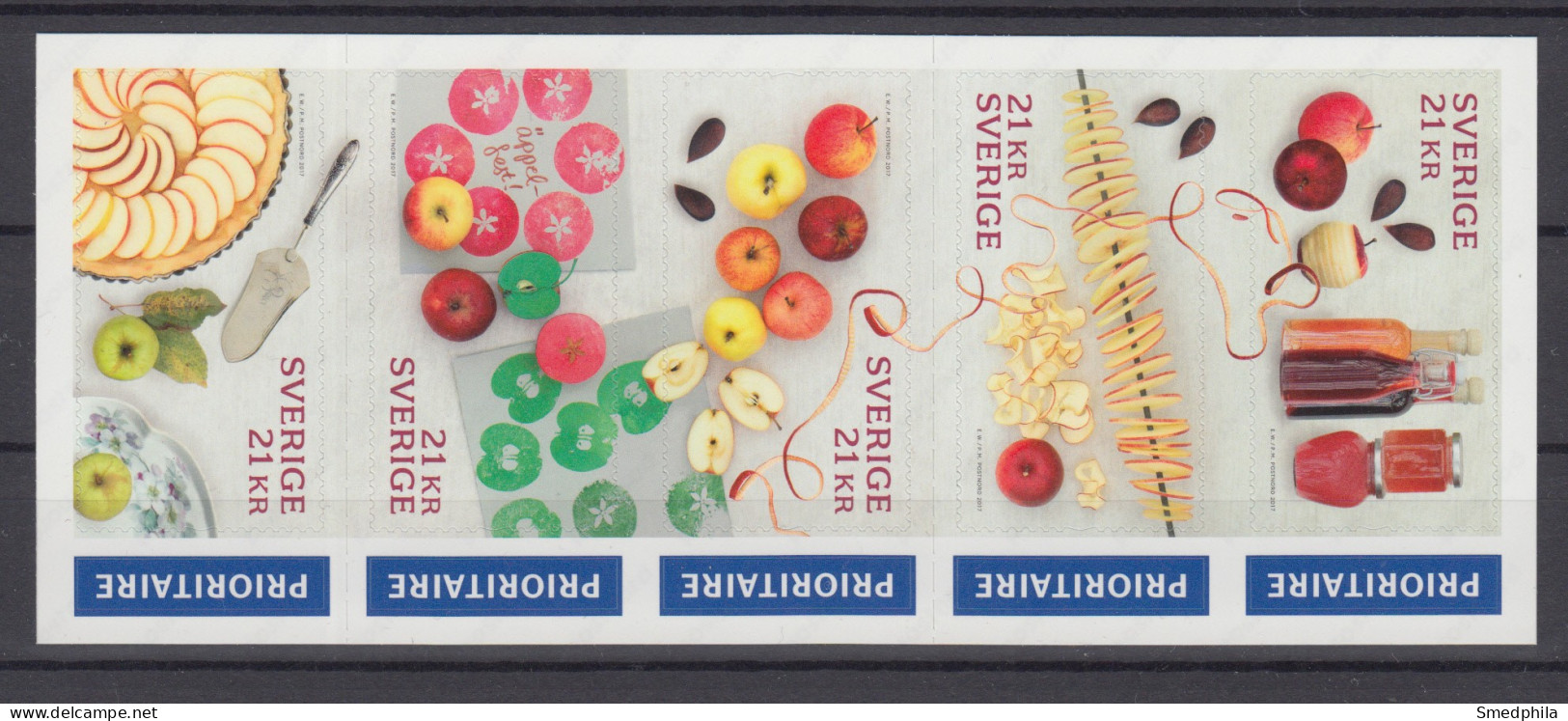 Sweden Booklet 2017 - National Apple Festival MNH ** Self-Adhesive - 1981-..