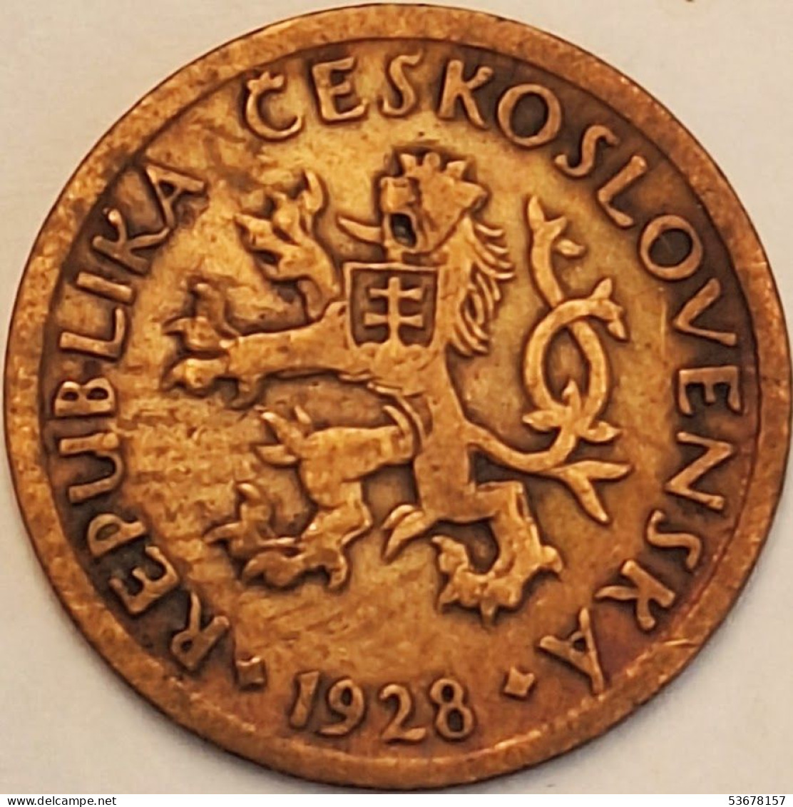 Czechoslovakia - 10 Haleru 1928, KM# 3 (#3667) - Tchécoslovaquie