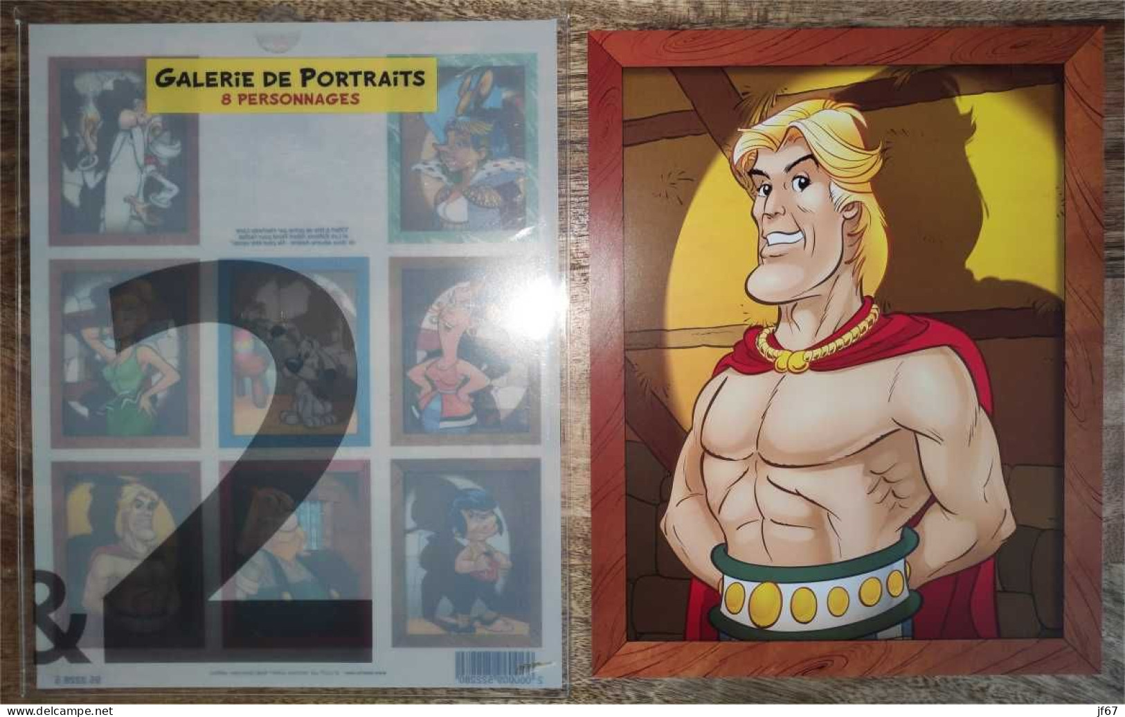 Galerie Portraits 8 Personnages Astérix Portfolion N°2 - Affiches & Offsets