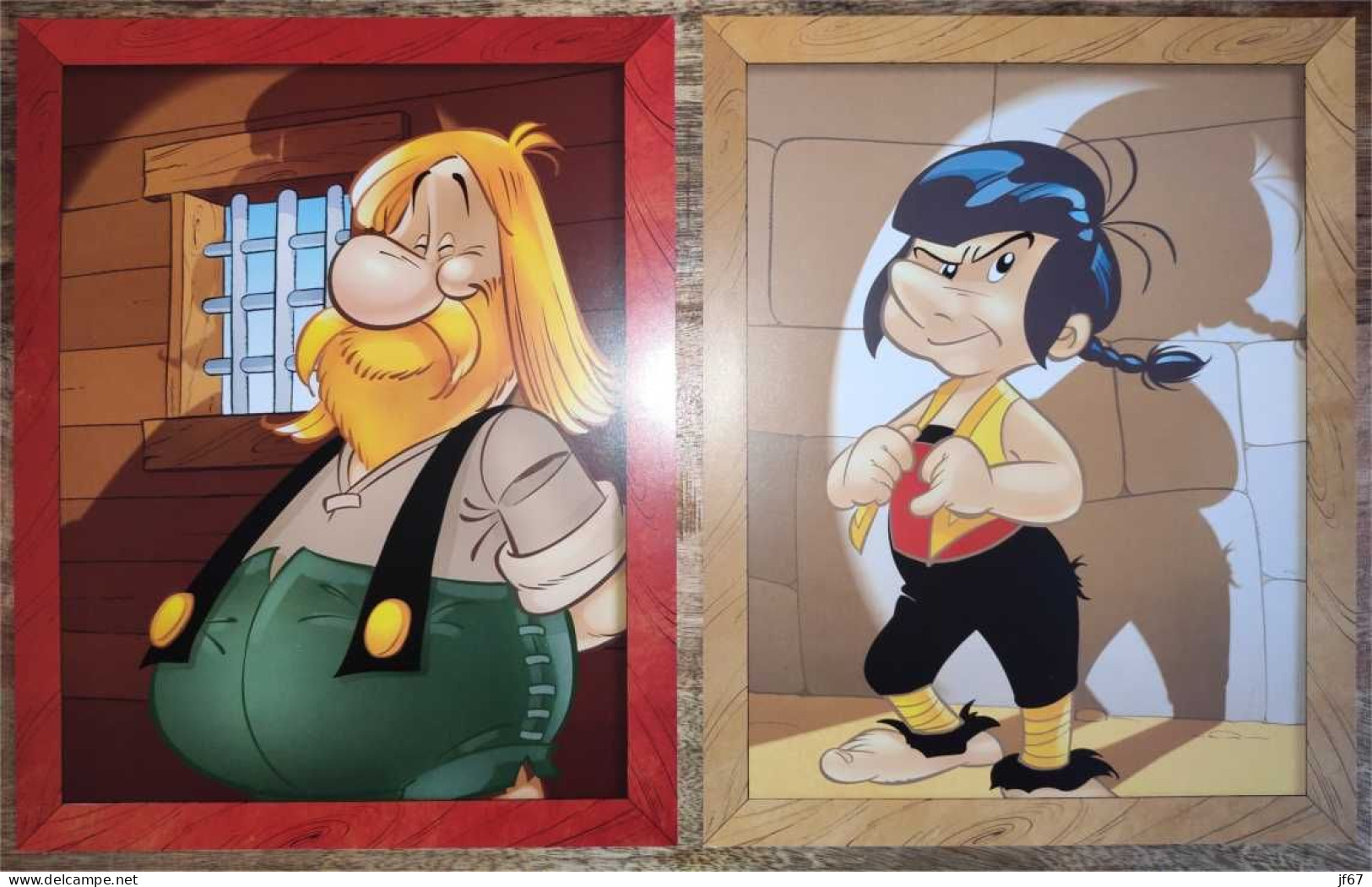 Galerie Portraits 8 Personnages Astérix Portfolion N°2 - Affiches & Offsets