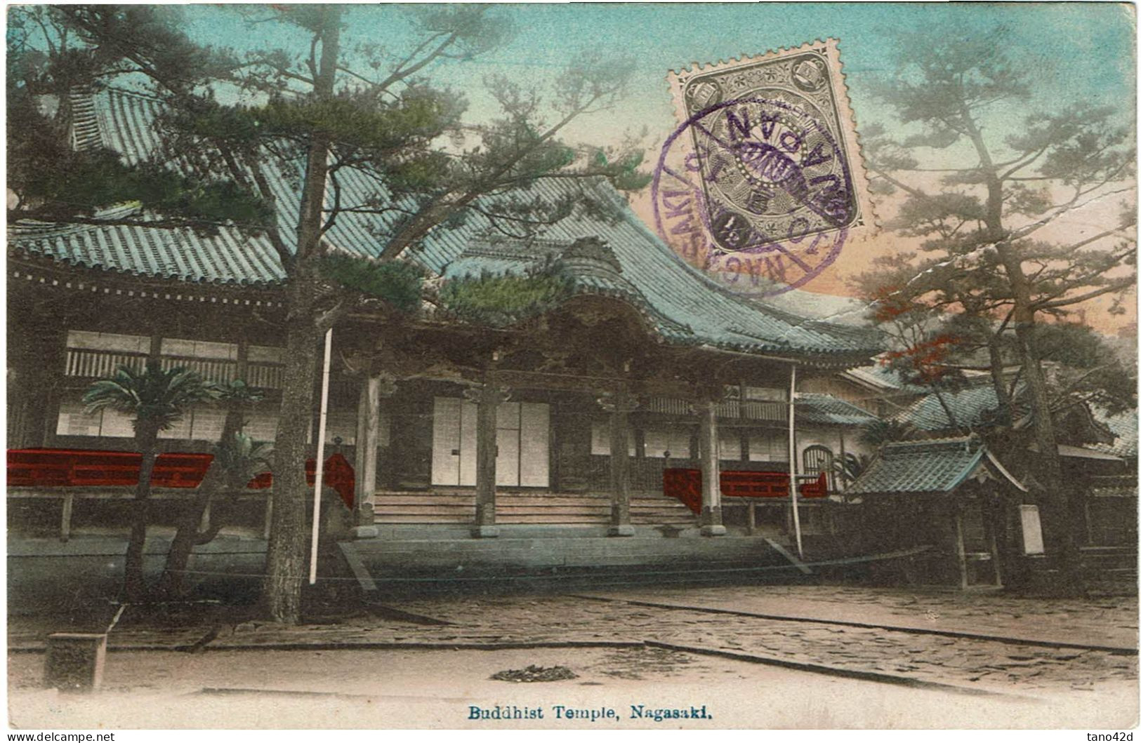 CTN89/DV-   CPA NAGASAKI  10/2/1912 NON CIRCULEE - Storia Postale