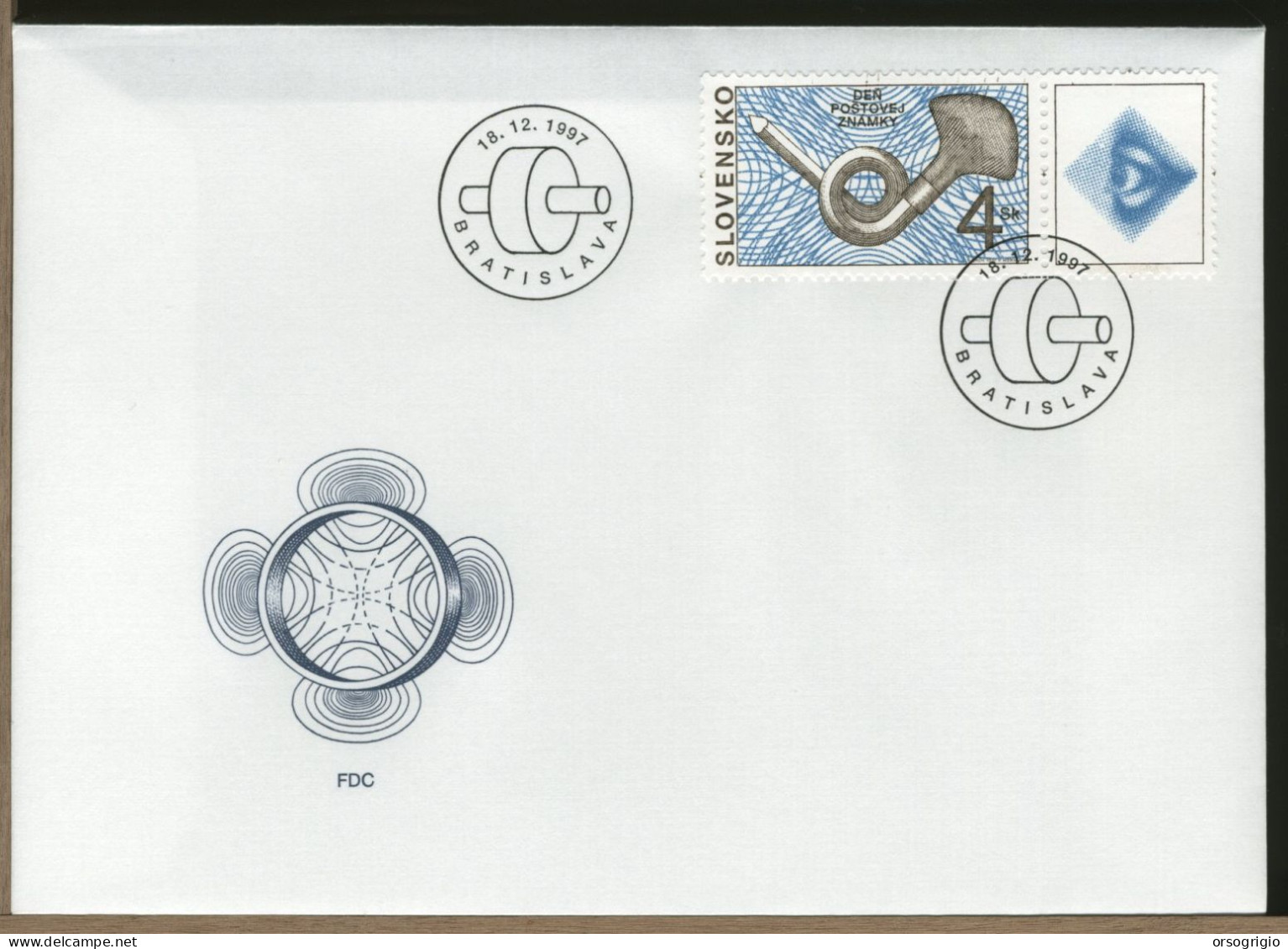 SLOVACCHIA - SLOVENSKO - FDC 1997  STAMP DAY - FDC