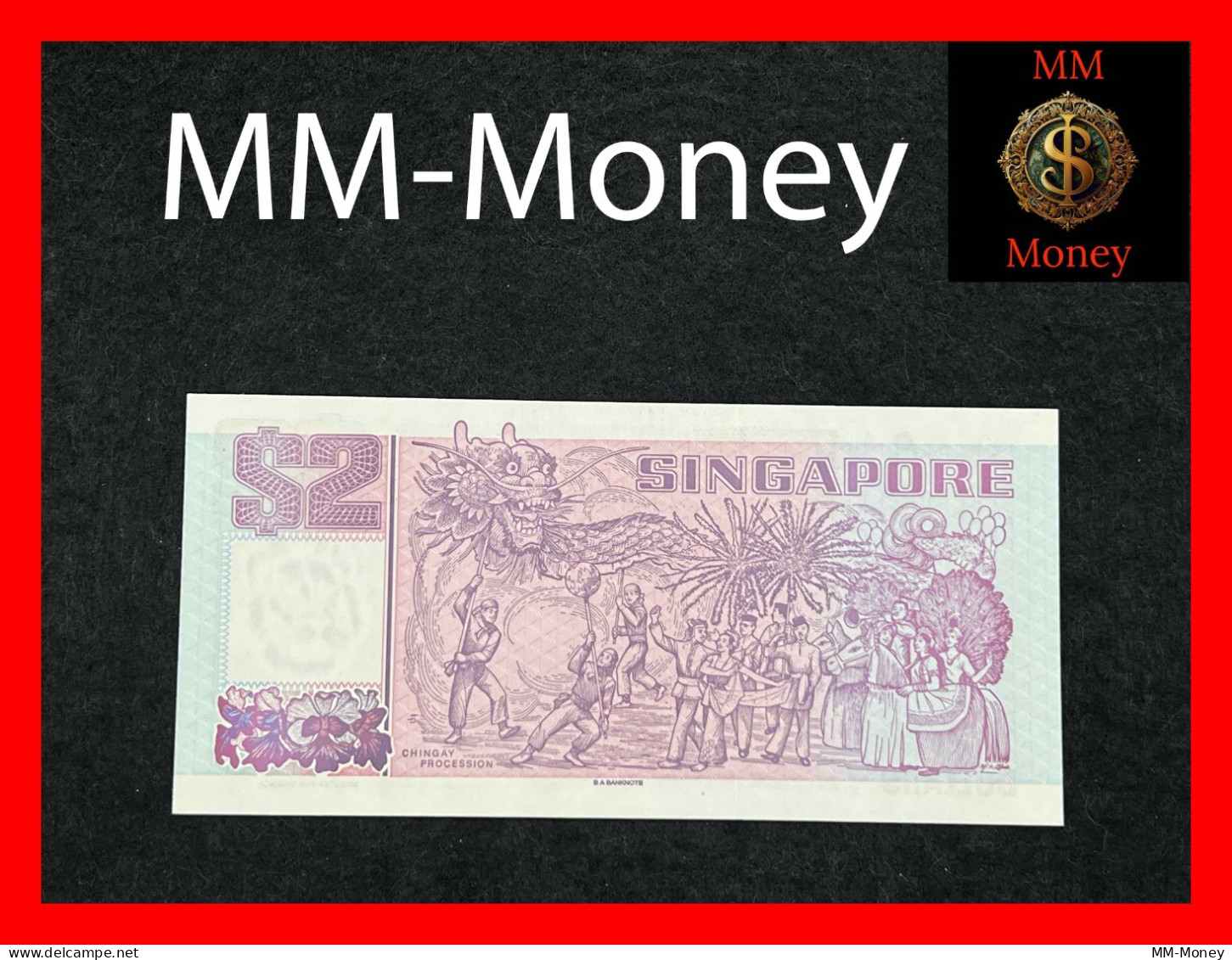 SINGAPORE 2 $ 1998 P. 37  *serial HY*  **printer BABC**   UNC - Singapore