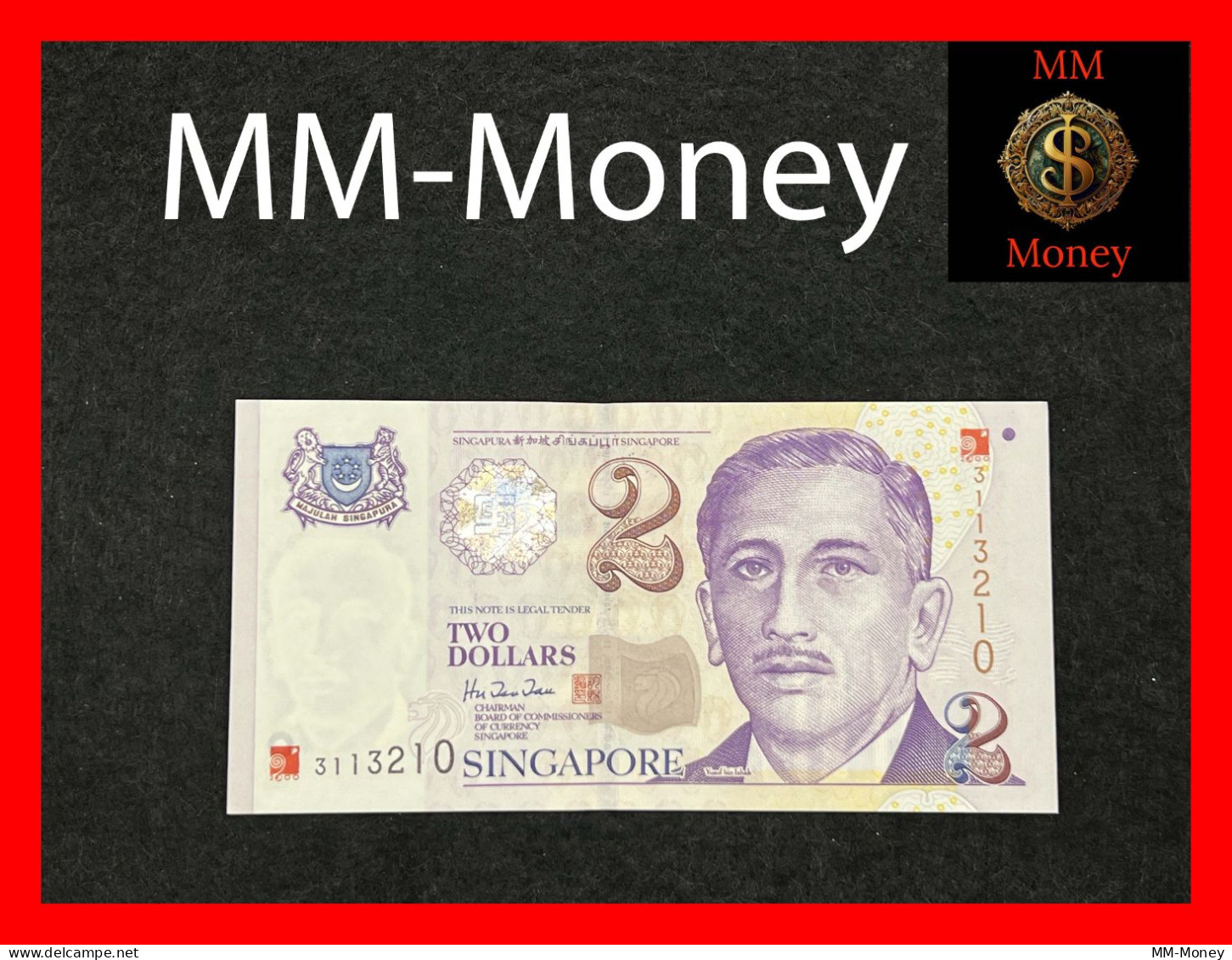 SINGAPORE  2 $  2000  P.  45   *commemorative  Millenium*    UNC - Singapur