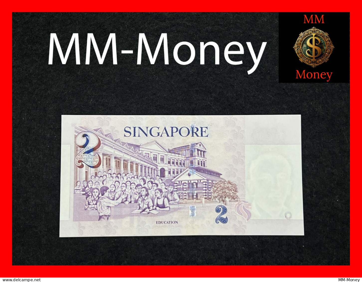 SINGAPORE  2 $  2000  P.  45   *commemorative  Millenium*    UNC - Singapour