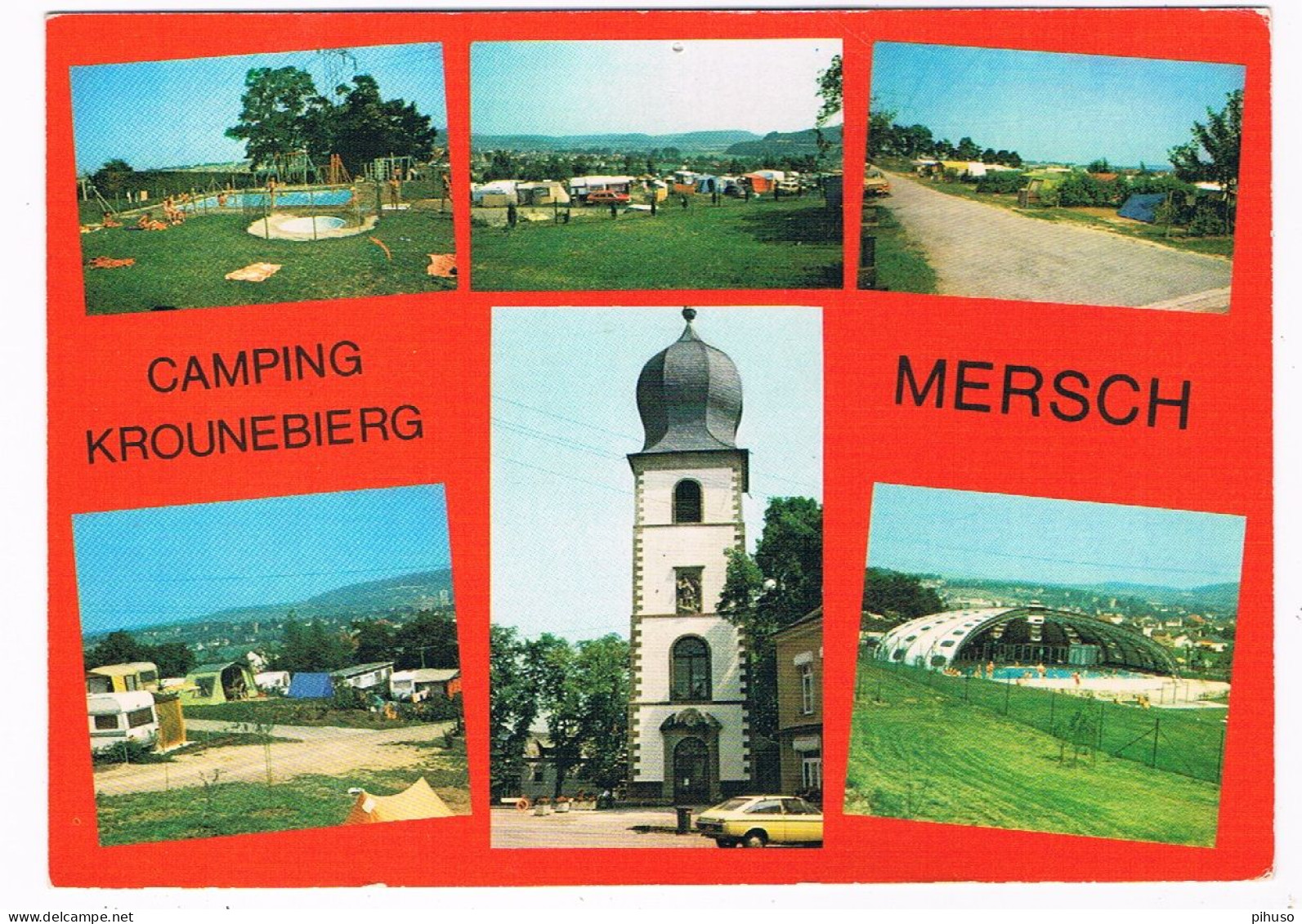 L-3214  MERSCH : Camping Krounebierg - Diekirch