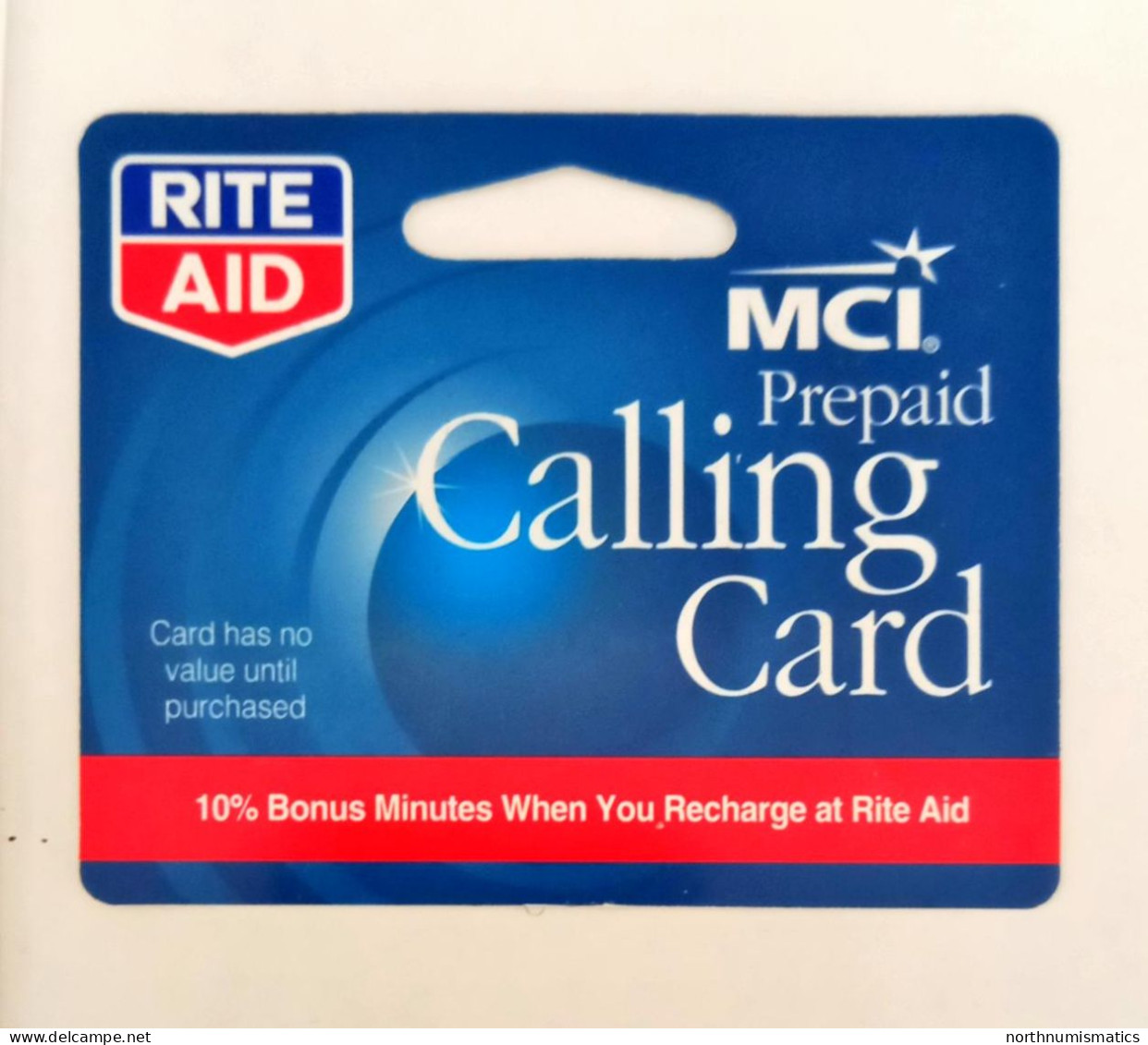 Mci  Prepaid Calling  Card - Lots - Collections