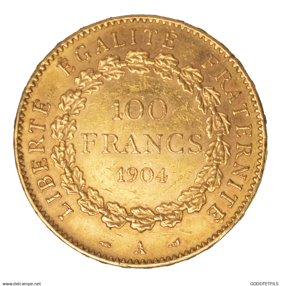 III ème République-100 Francs Génie 1904 Paris - 100 Francs (goud)