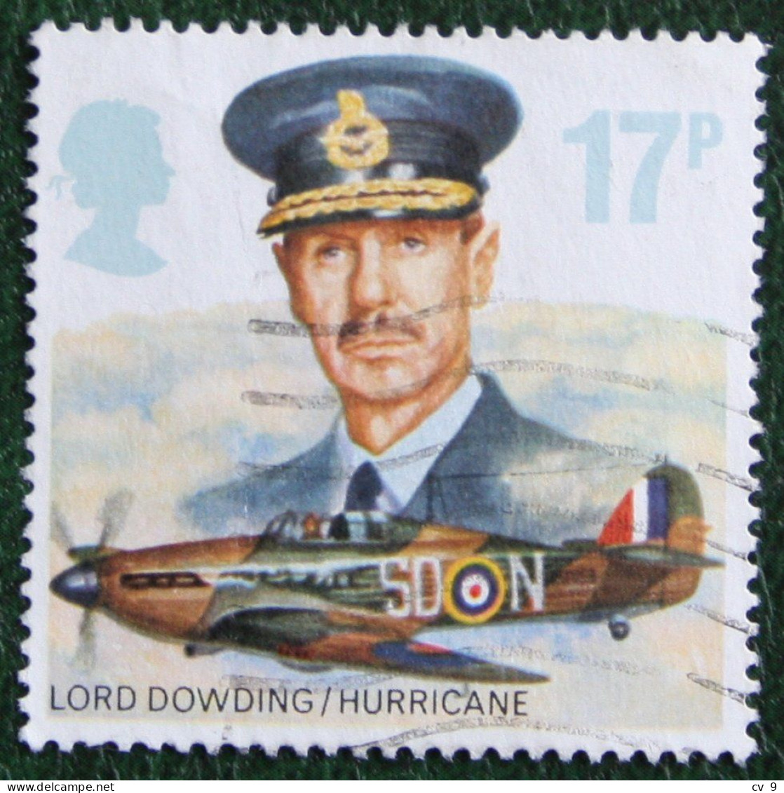 Royal Air Force Plane Flugzeug Military (Mi 1085) 1986 Used Gebruikt Oblitere ENGLAND GRANDE-BRETAGNE GB GREAT BRITAIN - Used Stamps