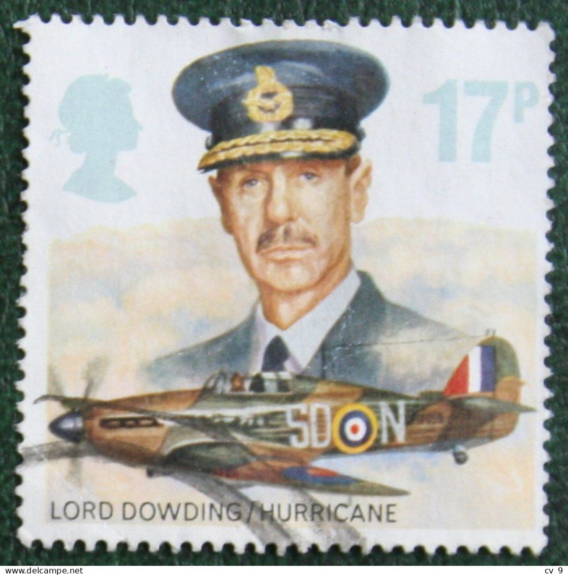 Royal Air Force Plane Flugzeug Military (Mi 1085) 1986 Used Gebruikt Oblitere ENGLAND GRANDE-BRETAGNE GB GREAT BRITAIN - Used Stamps