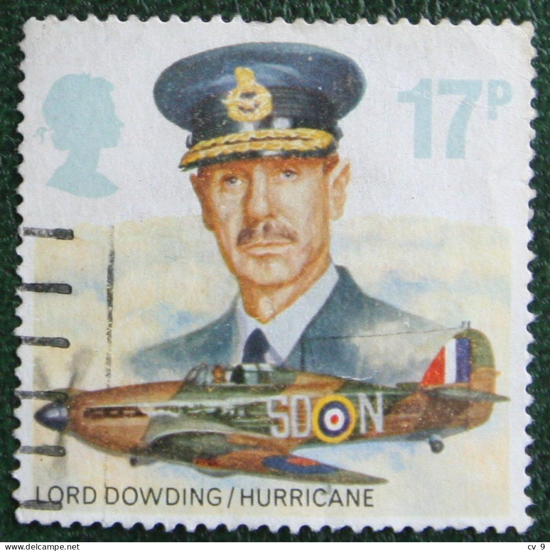 Royal Air Force Plane Flugzeug Military (Mi 1085) 1986 Used Gebruikt Oblitere ENGLAND GRANDE-BRETAGNE GB GREAT BRITAIN - Used Stamps